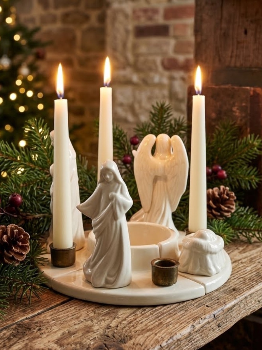House of Lloyd Christmas Around the World Advent Centerpiece.